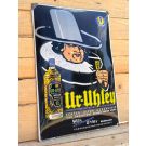 Ur-Uhley emaille bord oud