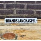 Veiligheids bord Brandhaspel