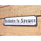 Verboden te spuwen