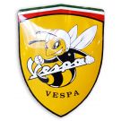 Vespa schild Uitgesneden