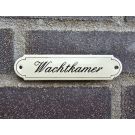 Naambordje Wachtkamer