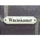 Naamplaatje Wachtkamer