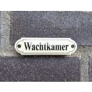 Deurbordje Wachtkamer