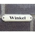 Naamplaatje Winkel