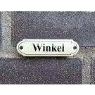 Deurbordje Winkel