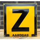 Zinkerbord Aardgas