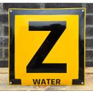 Zinkerbord waterleiding