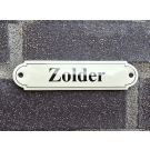 Naamplaatje Zolder