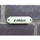 Deurbordje Zolder
