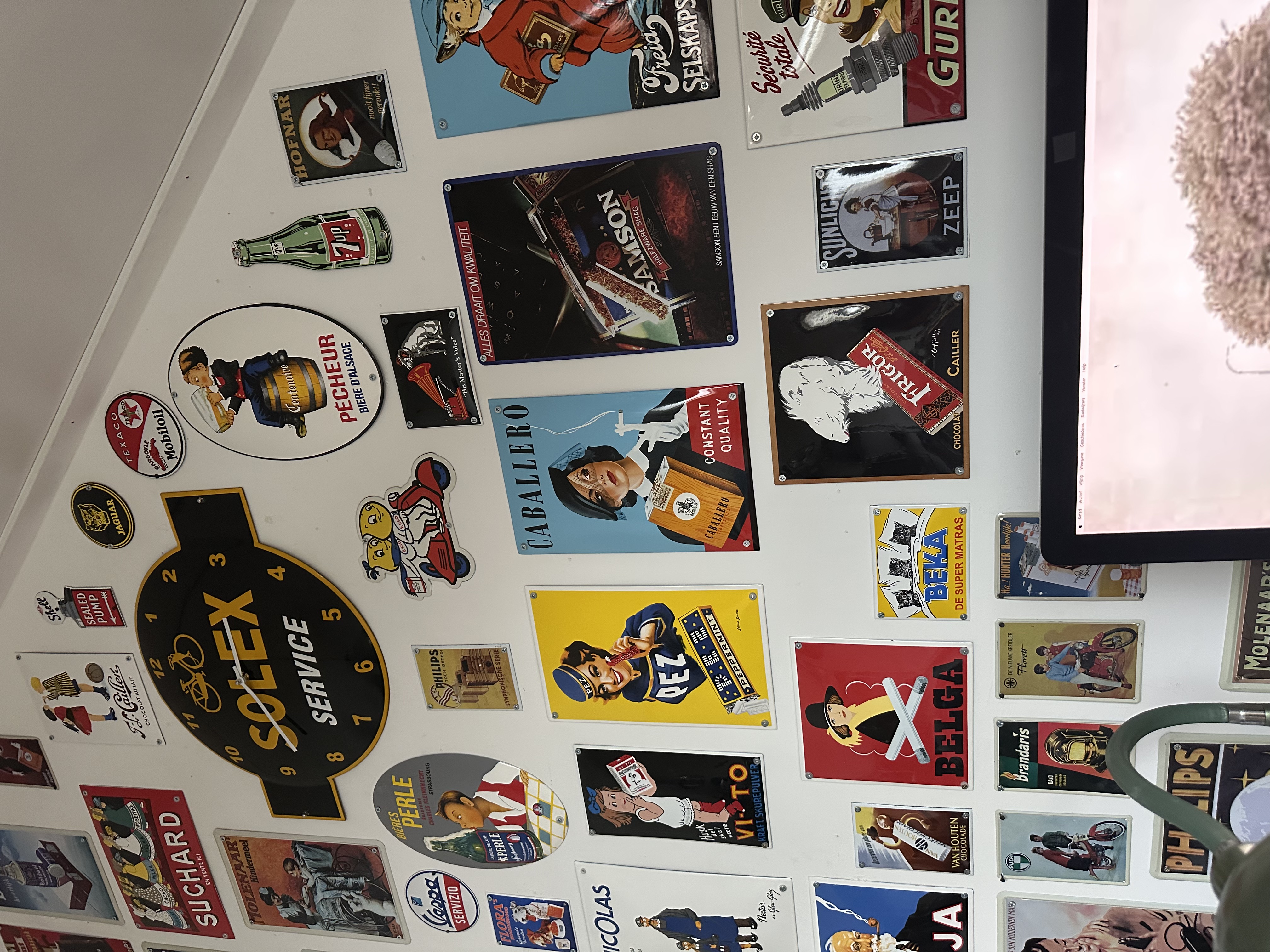 Hofnar nostalgisch emaille